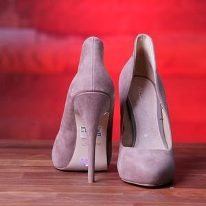 ALDO 'Fawson' Tan Suede Heels Pumps